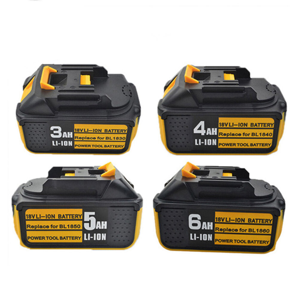 18v li-ion 3.0ah-6.0ah batterij rubberen cover vervangende power tool batterij met led display voor makita bl1830 bl1840 bl1850 bl1860