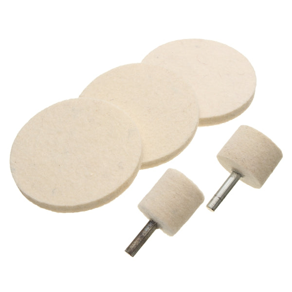 120g polijstkit cerium oxide poeder filt polijstwiel pad & booradapter