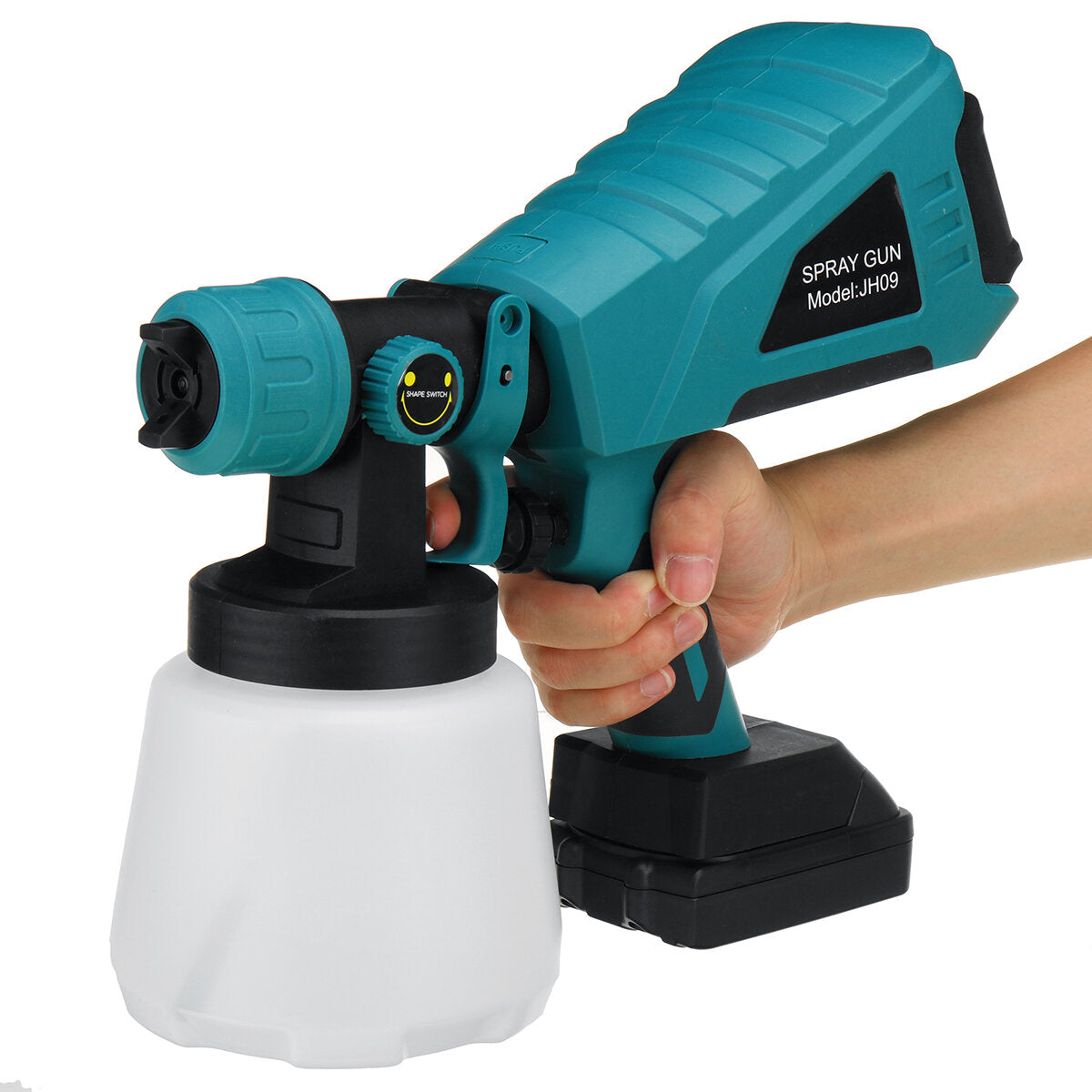88vf 1000ml verwijderbare elektrische spuitpistolen huishoudelijke gemak spray verf w/li-ion batterij voor makiita verordening high power spuit