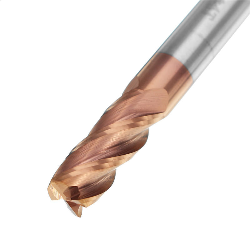 hrc58 ronde neus 4 fluiten freesfrees 2r0.2-6r0.5 altin-coating cnc freesfrees