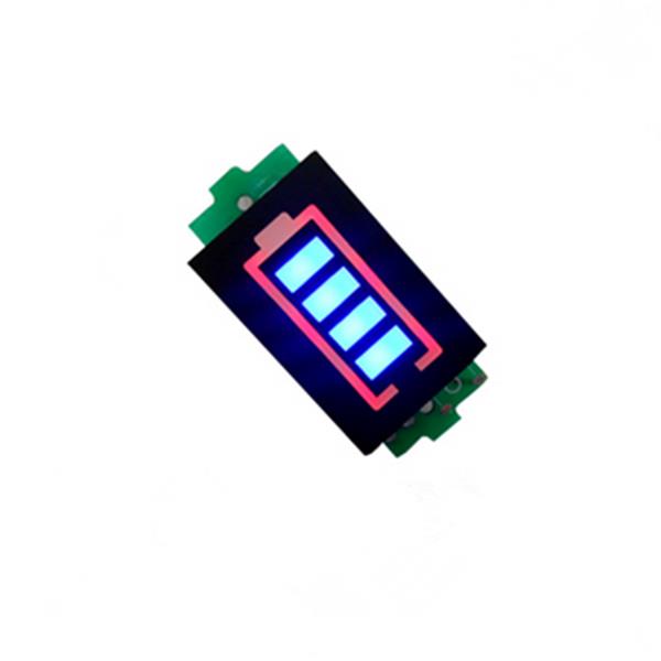 3,7v/7,4v/11,1v/14,8v li-po batterij indicator display board power storage monitor