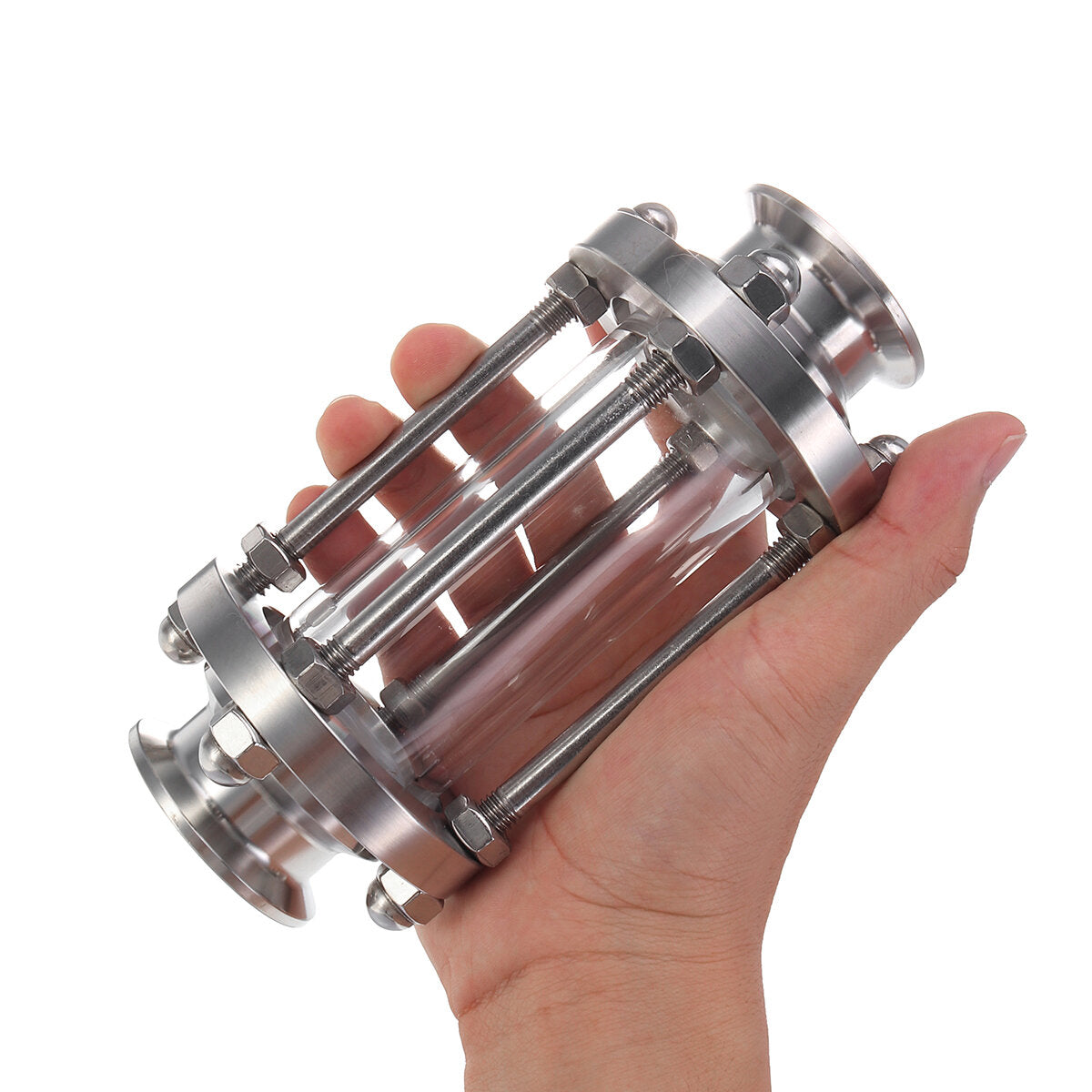 geschikt voor 50.5 mm buis od 1.98 tri clamps flow kijkglas sanitair montage homebrew