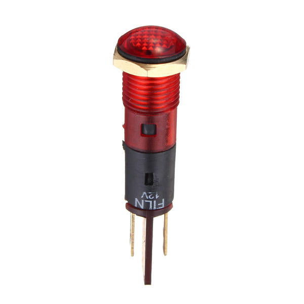 dc 12v 8mm led indicator auto boot licht pilot dash dashboard panel waarschuwingslamp