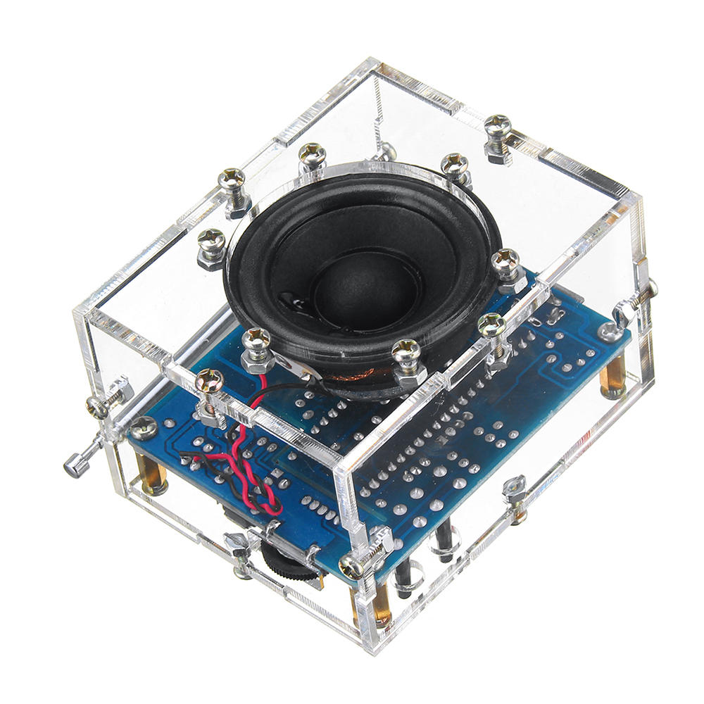 tea5767 dc 4.5v-5.5v mini digitale fm-radio 87mhz-108mhz 2w 8ohm luidspreker elektronica