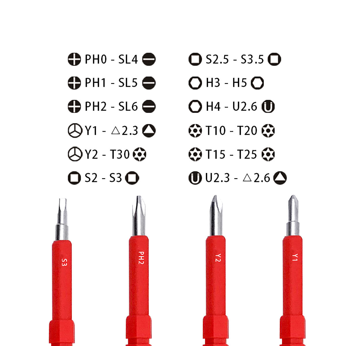 14-in-1 magnetische schroevendraaierset geïsoleerde multi-schroevendraaier reparatieset