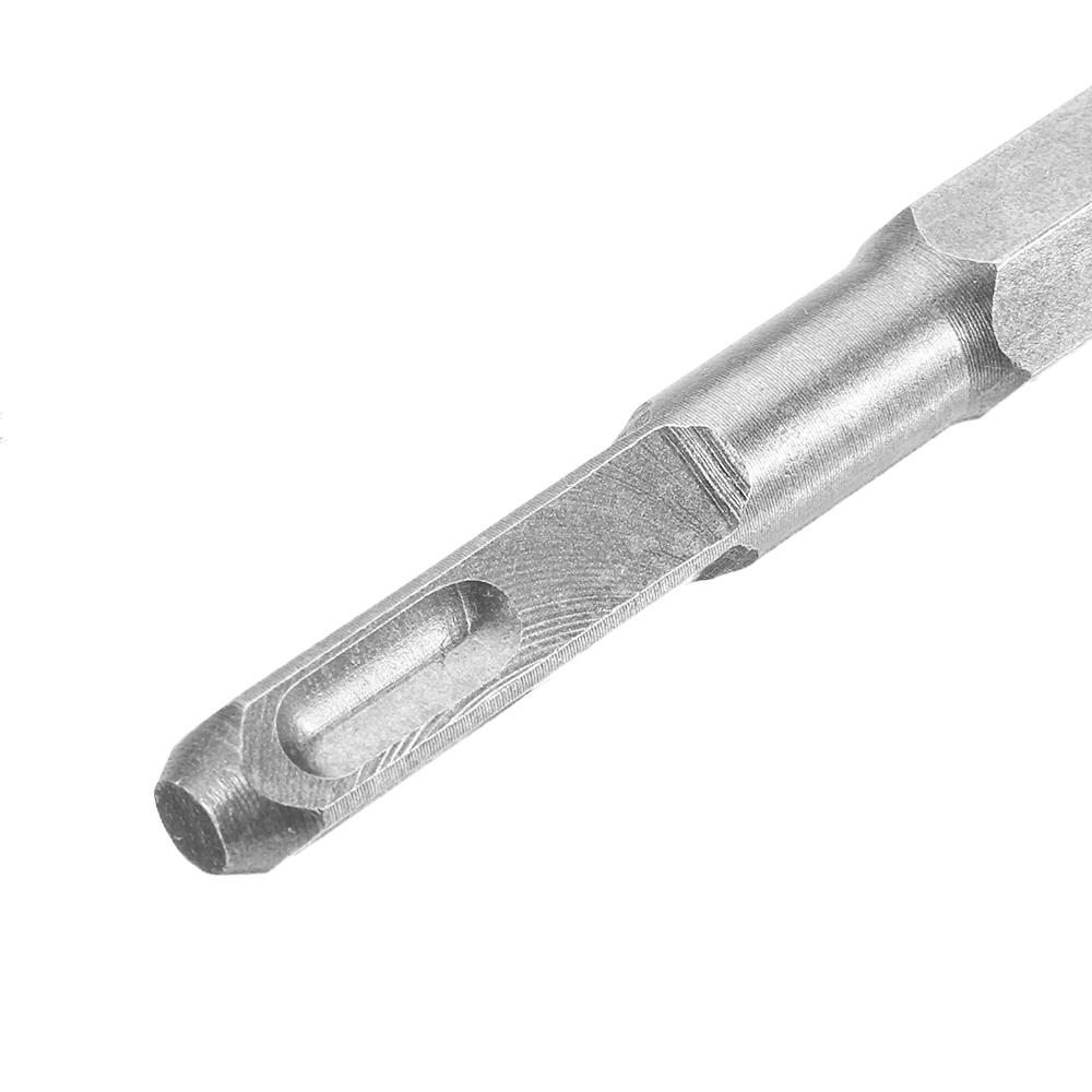 14 x 160/250/400/600mm spitse/platte kop vierkante schacht boor voor hammer boormachine slot