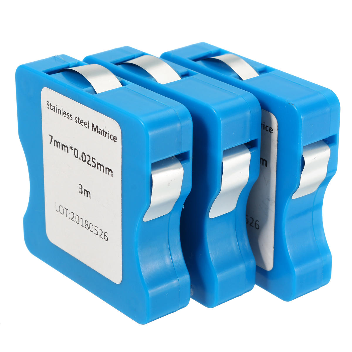 5/6/7mm rvs dental striproll bands tanden restauratie vormen clip tools