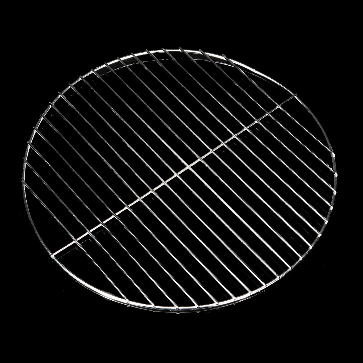 25cm rond bbq grillrooster houtskool bbq grillpan vervangend metalen k ...