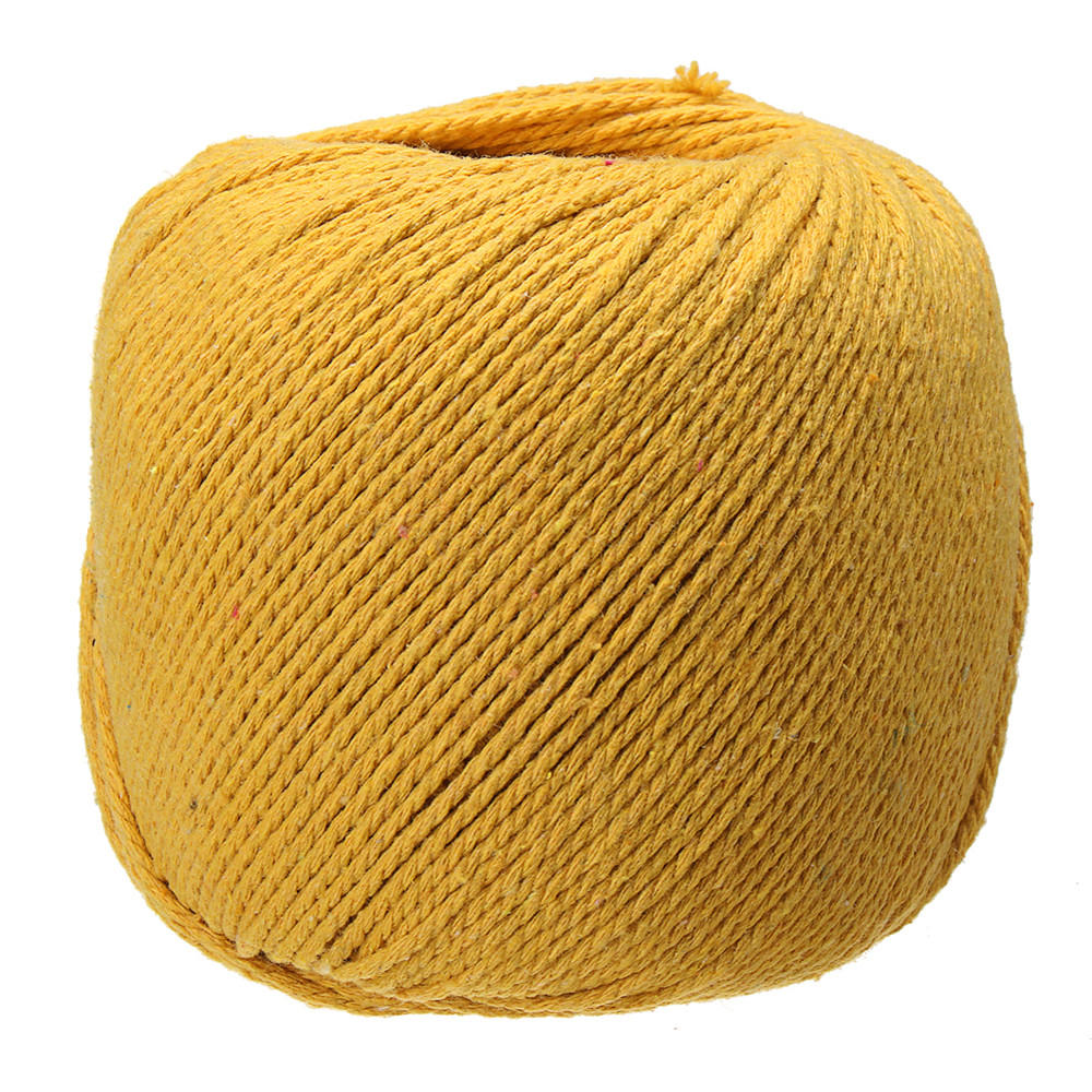 3 mm x 260 m macrame touw katoenen snaar dhz gevlochten draad gereedschap zwart/meer blauw/oranje/rose rood/geel