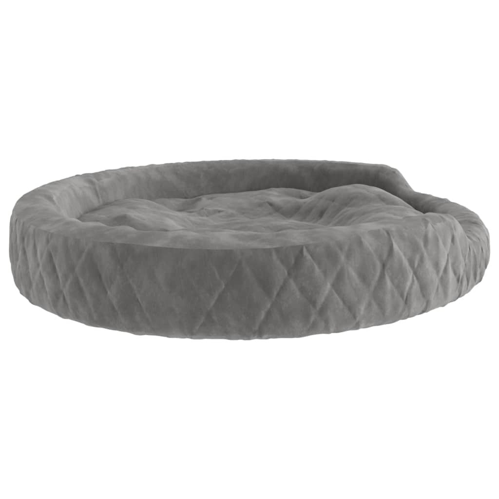 hondenmand 110x90x23 cm pluche grijs