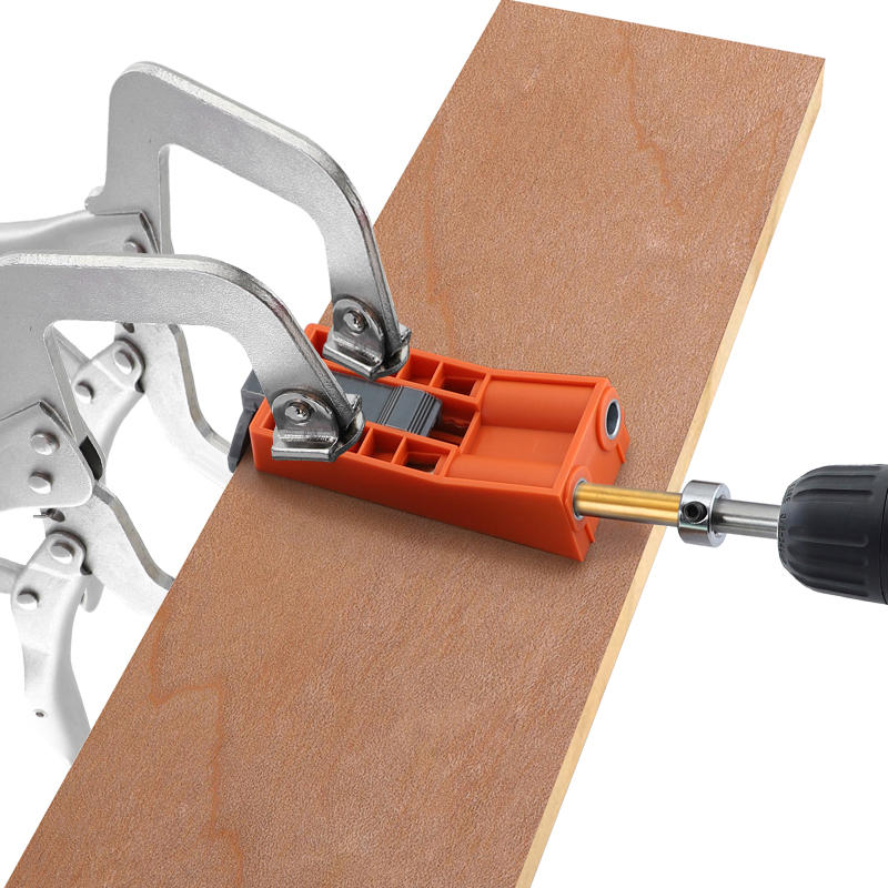 pocket gat jig systeem hout boor positionering slider deuvel jig tool 9.5mm boor gids voor timmerwerk houtbewerking tool