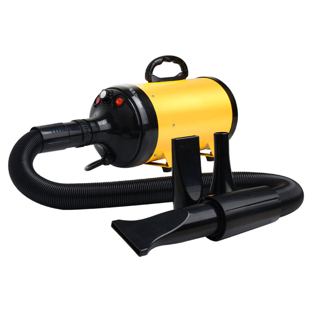 jase pd-9001 2200w hondenföhn elektrische blower warme wind kattenpoten verzorging elektrische machine met 3 sproeiers traploos verstelbaar vanaf xiaomi youpin dierbenodigdheden