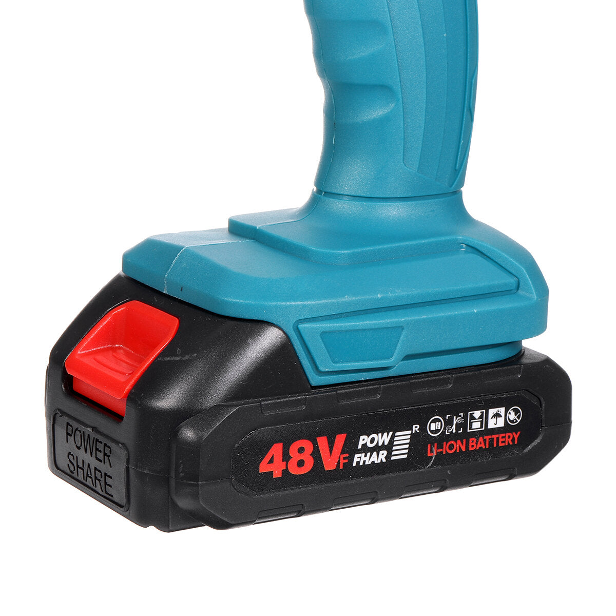 4 inch 800 w 48vf elektrische kettingzaag draagbare handheld houtsnijder houtbewerking snijgereedschap w / geen / 1 st / 2 stuks batterij amerikaanse stekker