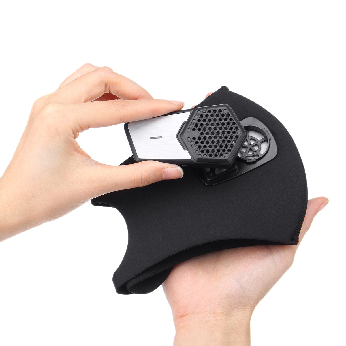 elektrische ventilatormotor voor toevoer van verse lucht slim elektrisch gezichtsmasker luchtzuiverende stofverontreiniging