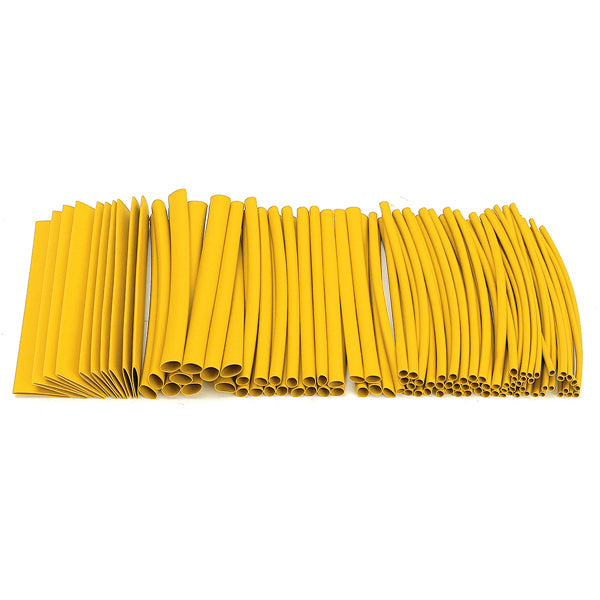 100 stuks polyolefine 2: 1 halogeenvrije warmteschrinkbuisset 6 maten 7 kleuren