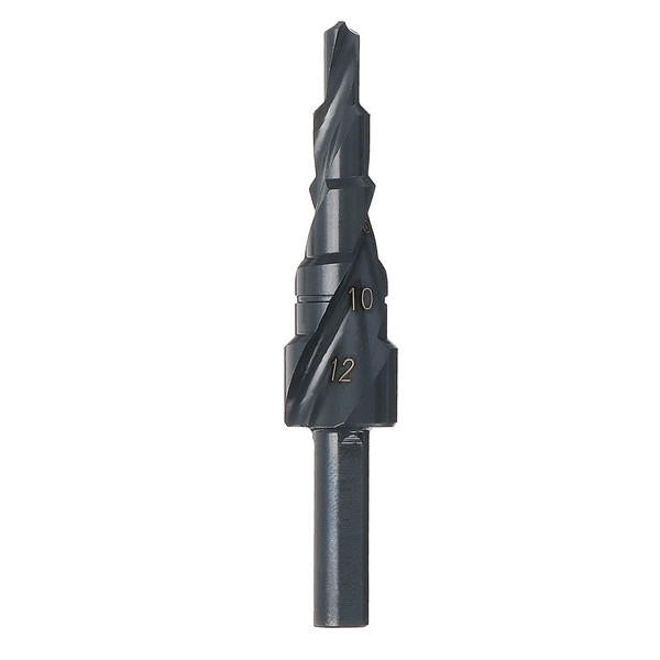 3 stuks 4-12 / 20 / 32mm hss step drill bits set spiraal gegroefde gatsnijder