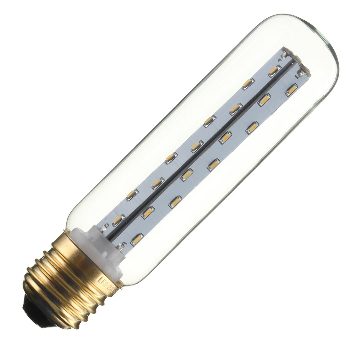 kingso e27 3w t25 led vintage licht retro edison stijl schroef buislamp warm wit 2300k 220v