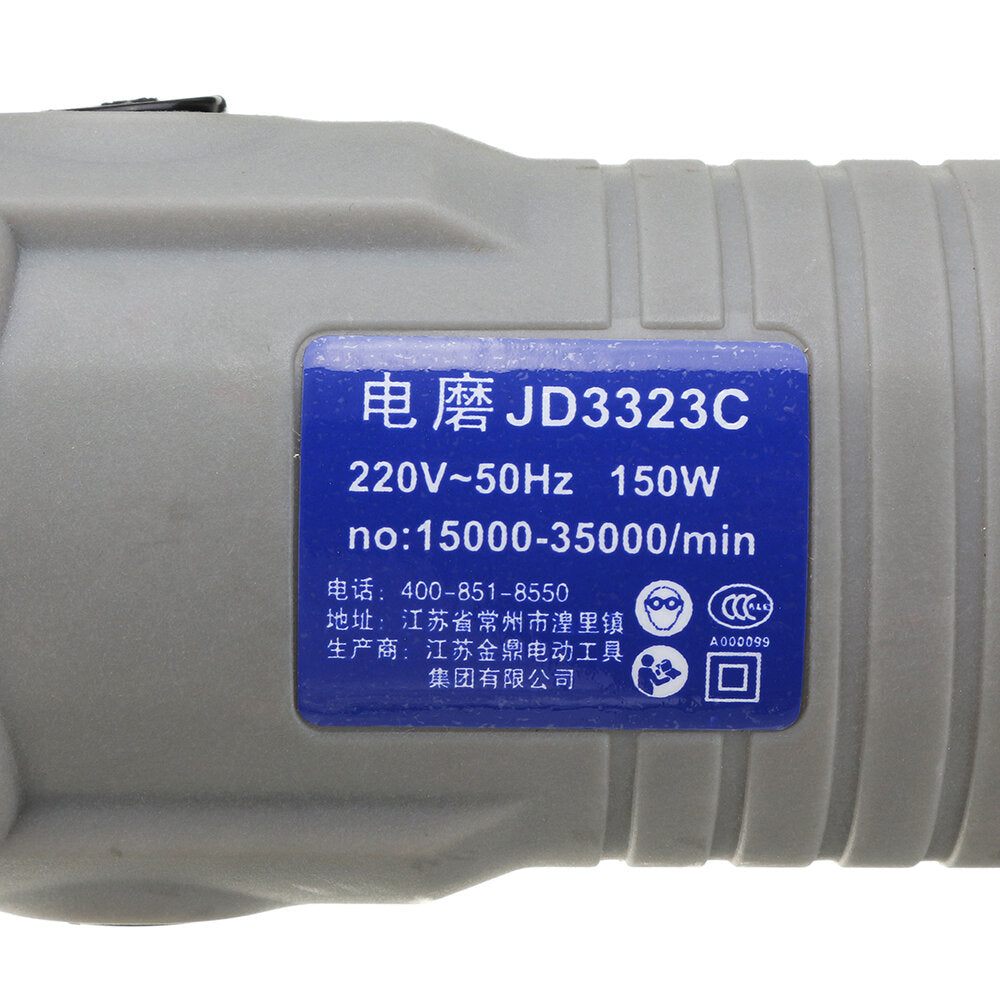 hilda jd3323c 220v 150w elektrische slijpmachine met variabele snelheid met 91 stuks accessoires mini rotary tool drill