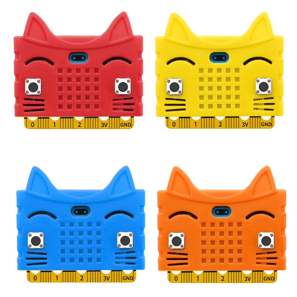 5 stuks oranje siliconen beschermhoes voor moederbordtype a cat-model