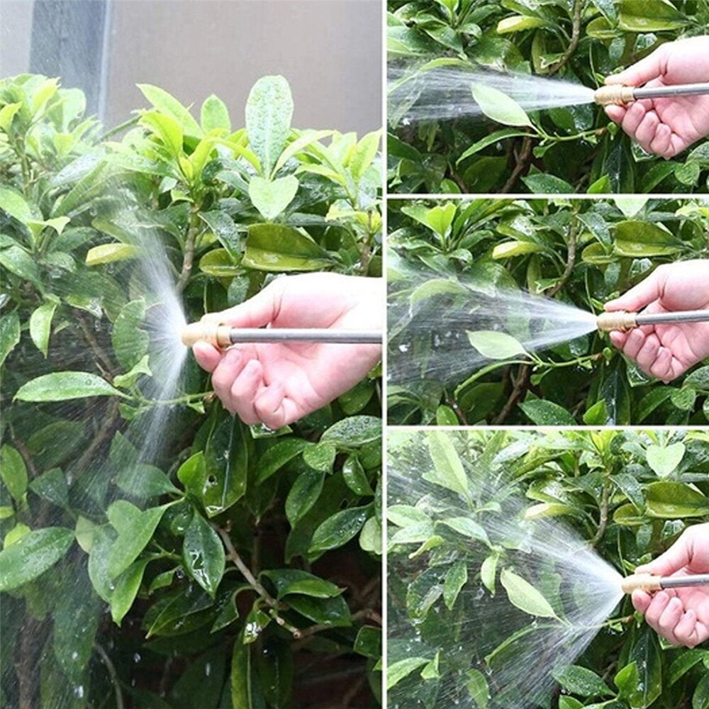 25-100ft uitbreidbare tuin eu-stekkerslang duurzame flexibele lichtgewicht waterspuitpistolen