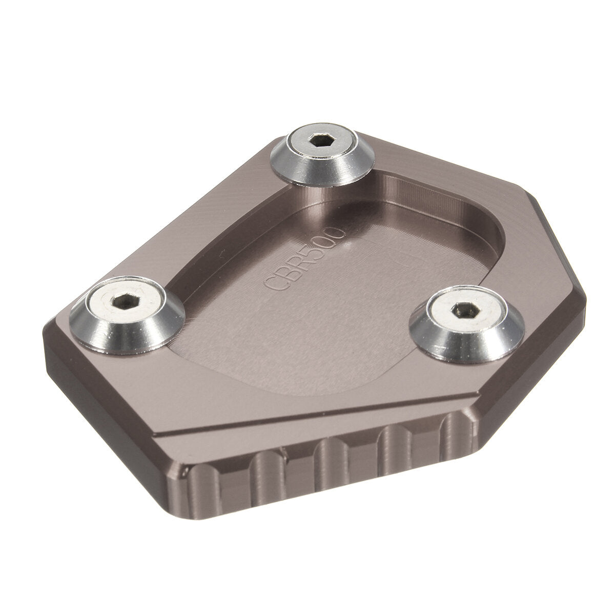 cnc aluminium kickstand zijstandaard pad voor honda cbr500r cb500f / x 2013-2015