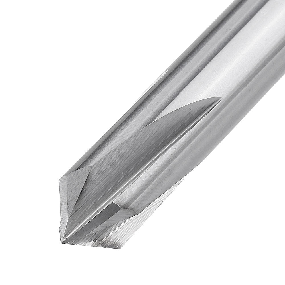 3-12mm 4 fluiten 90 graden afschuinfrees voor aluminium wolfraamstaalfrees