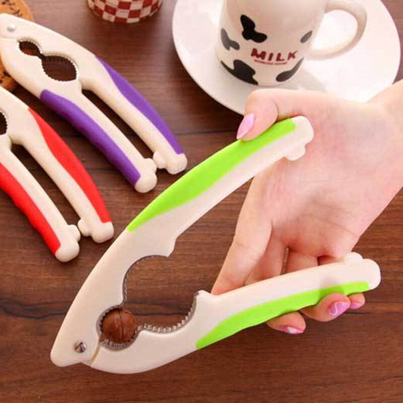 18x5.3cm pencan notenkraker sheller walnoot handige tang walnoot amandel pecannoot clip 3 kleur