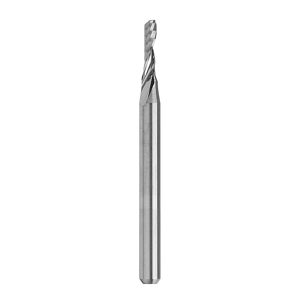 1/8 inch shank enkele fluit frees 1-3.17mm wolfraam staal pcb graveren bit cnc tool