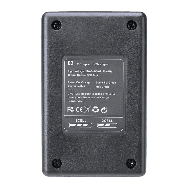 remo e9393 lipo balans oplader 2s 7.4v/3s 11.1v voor truggy buggy short course 1631 1651 1621