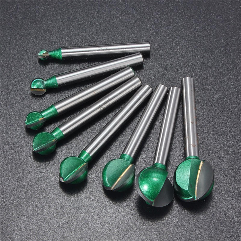 6-20mm tungsten staal legering blade ball router bit frees carving graveren bit hout cutter tools: