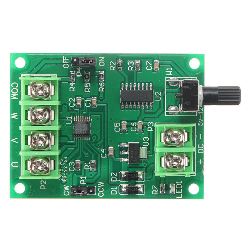 5v-12v dc borstelloze motor driver board controller voor hard drive motor 3/4 draad