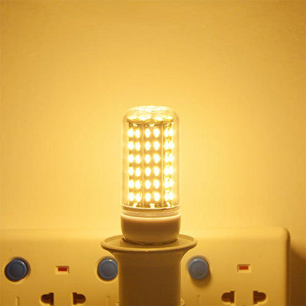 e27/e14/e12/b22/g9/gu10 led-lampje 6w smd 4014 96 600lm zuiver wit/warm wit maanlicht lamp ac 220v