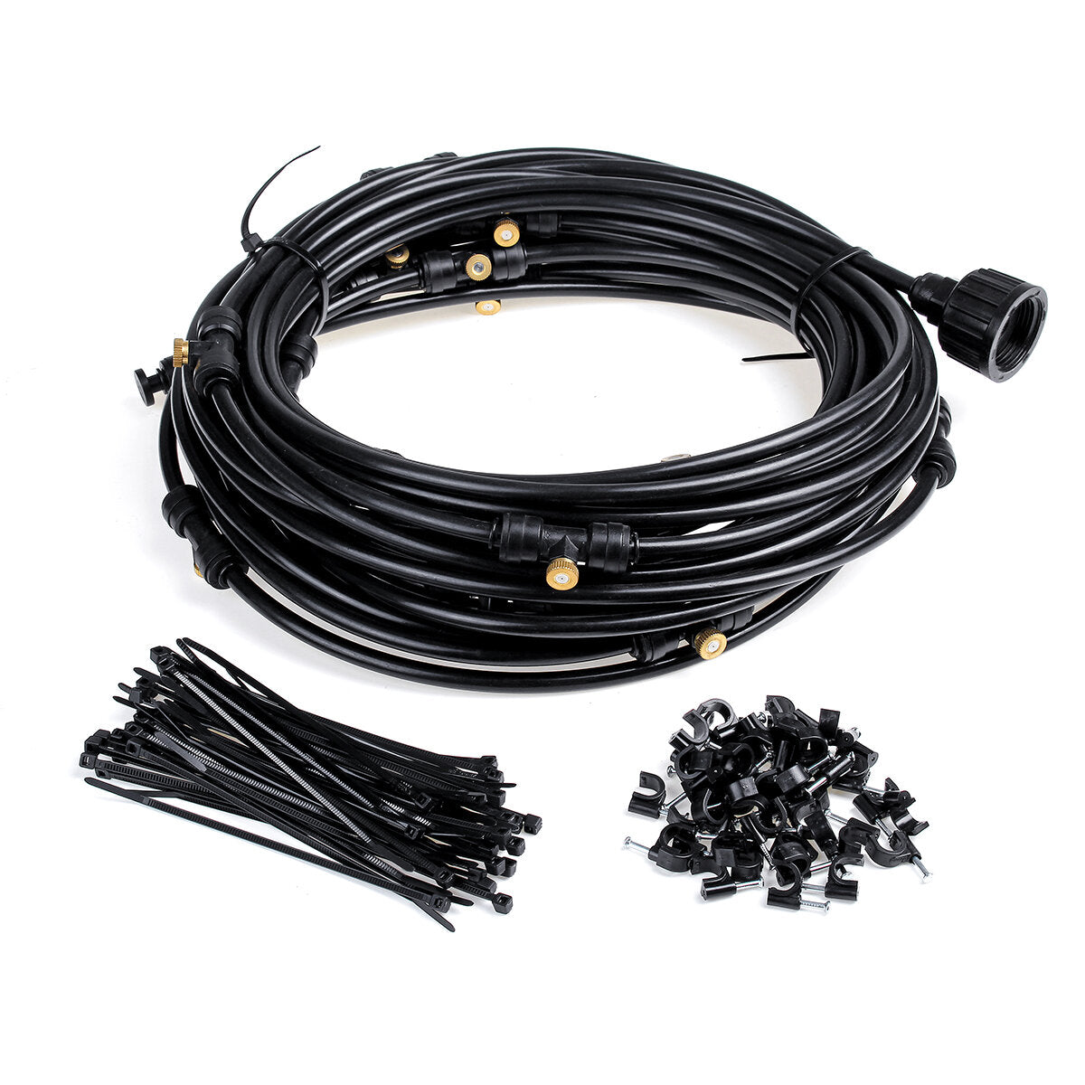 6m 15m trampoline water sprinkler kit waterleiding pijp sproeibuis huis tuin sprinklers
