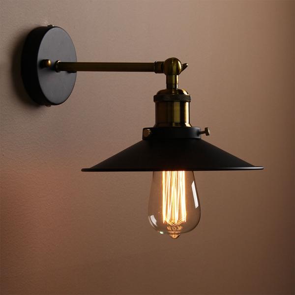 vintage loft industrial edison e27 wandlamp voor slaapkamer balkon ingang