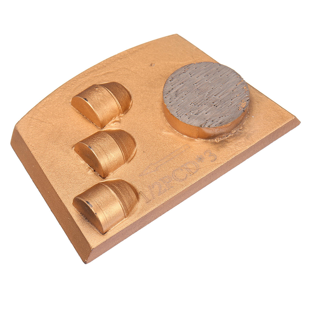 30 grit trapezium lavina beton slijpen pcd diamant polijstpad voor lijm verf verwijderen