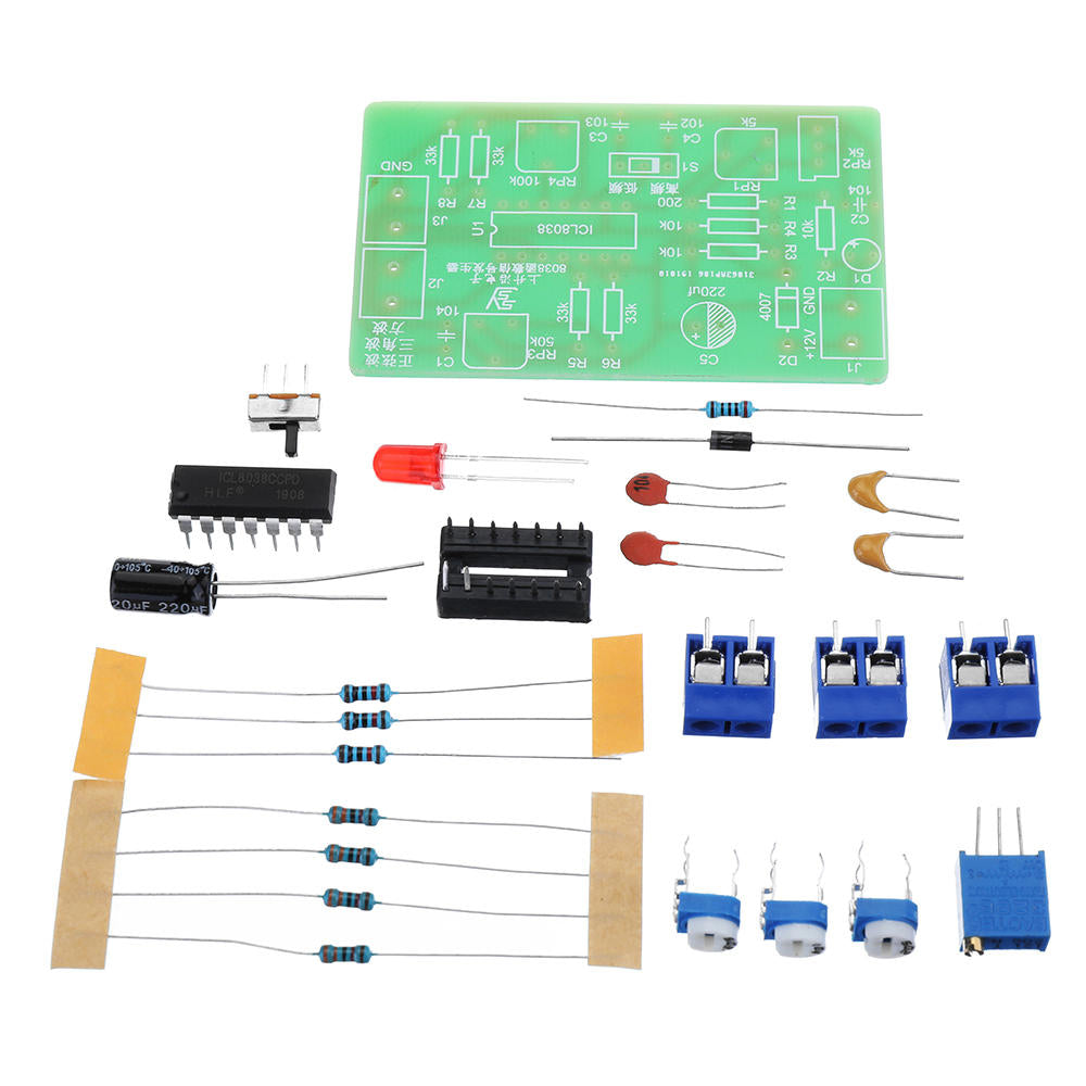 8038 functie signaal generator dhz golfvorm generator kit elektronische dhz productie onderdelen