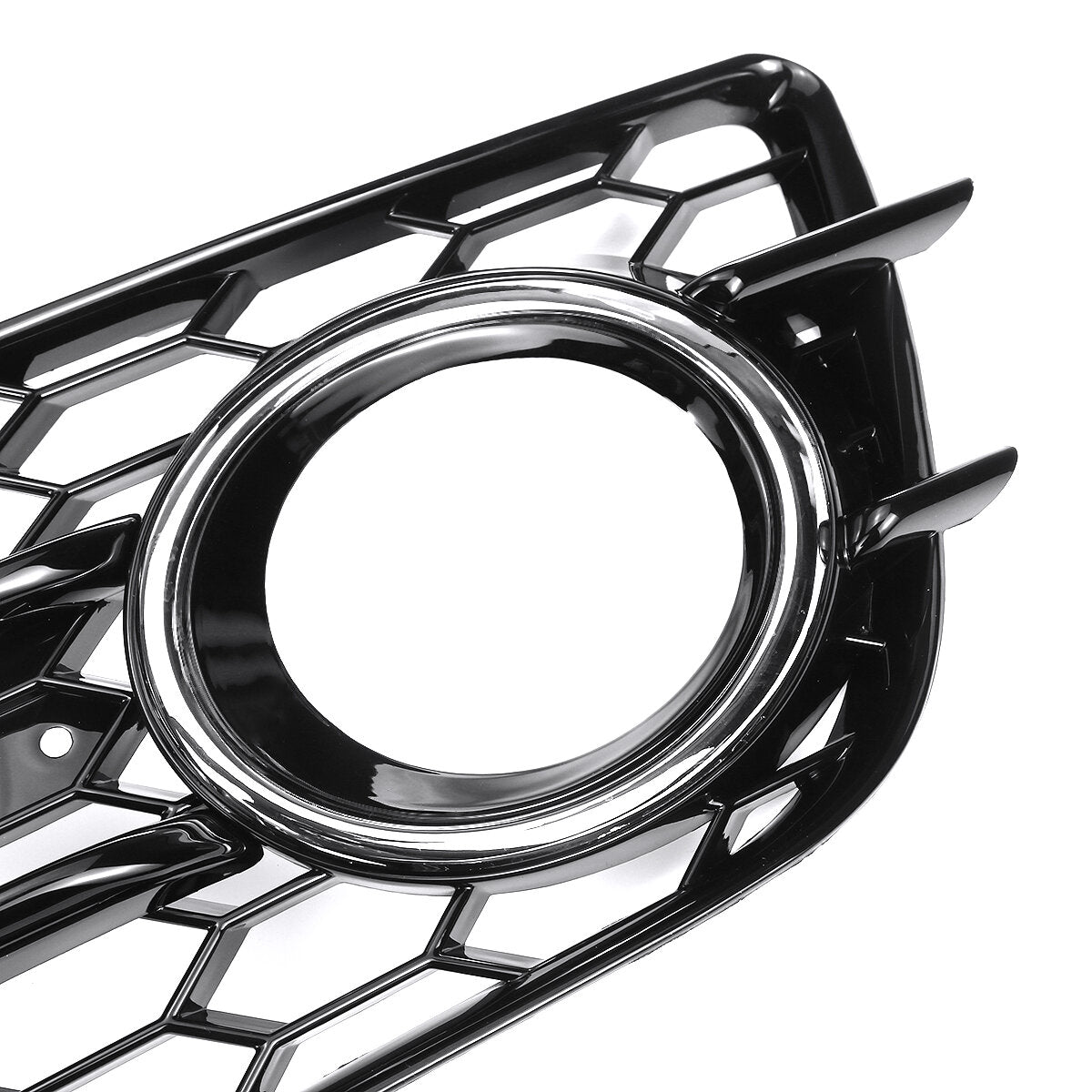 plating mistlamp cover honingraat hex grille grill voor audi a4 b8 s-line s4 2008-2012