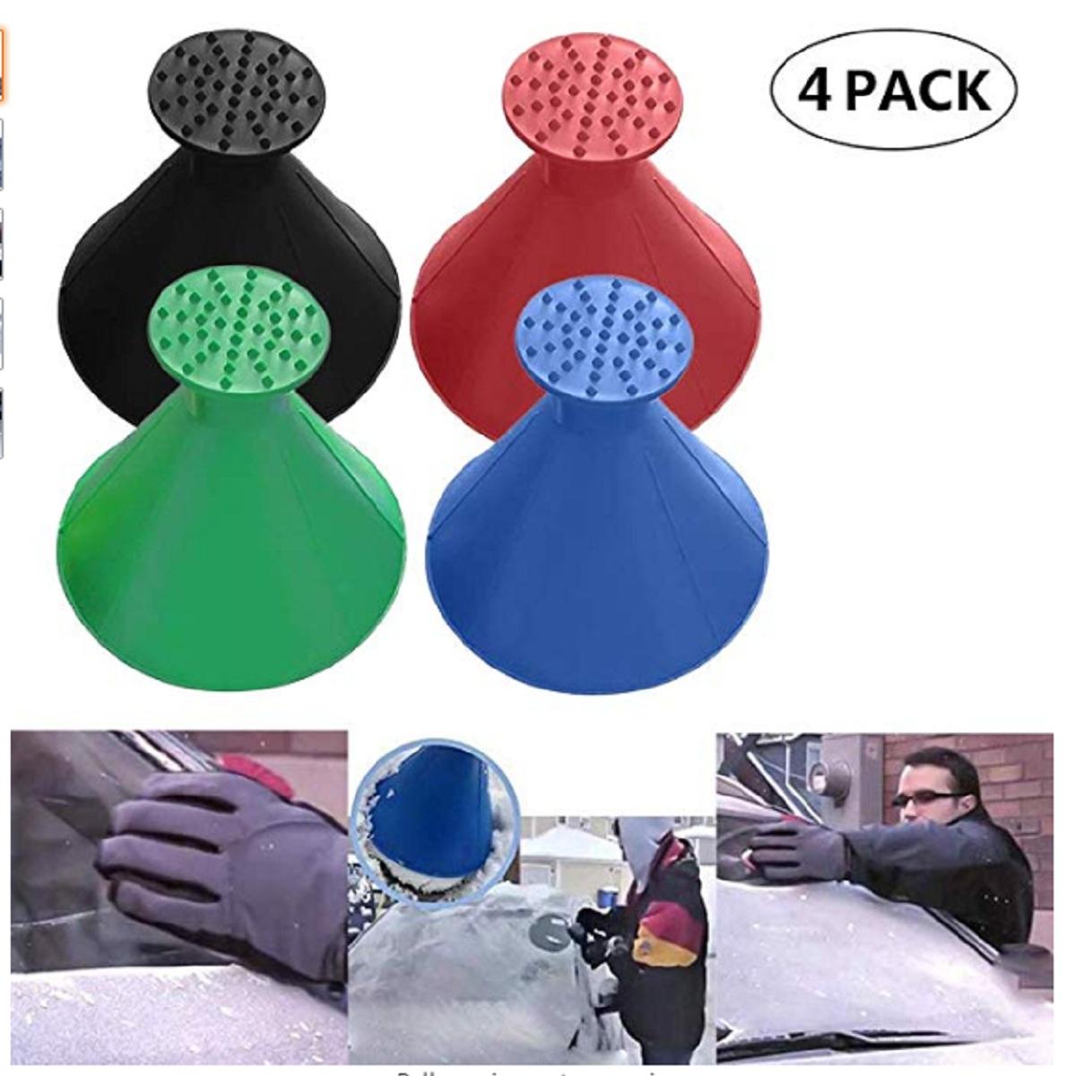 voorruitreiniging glasreiniger auto-accessoires kegelgereedschap set gevormde sneeuwploegschraper auto auto-vensterreiniging kegelschrapers