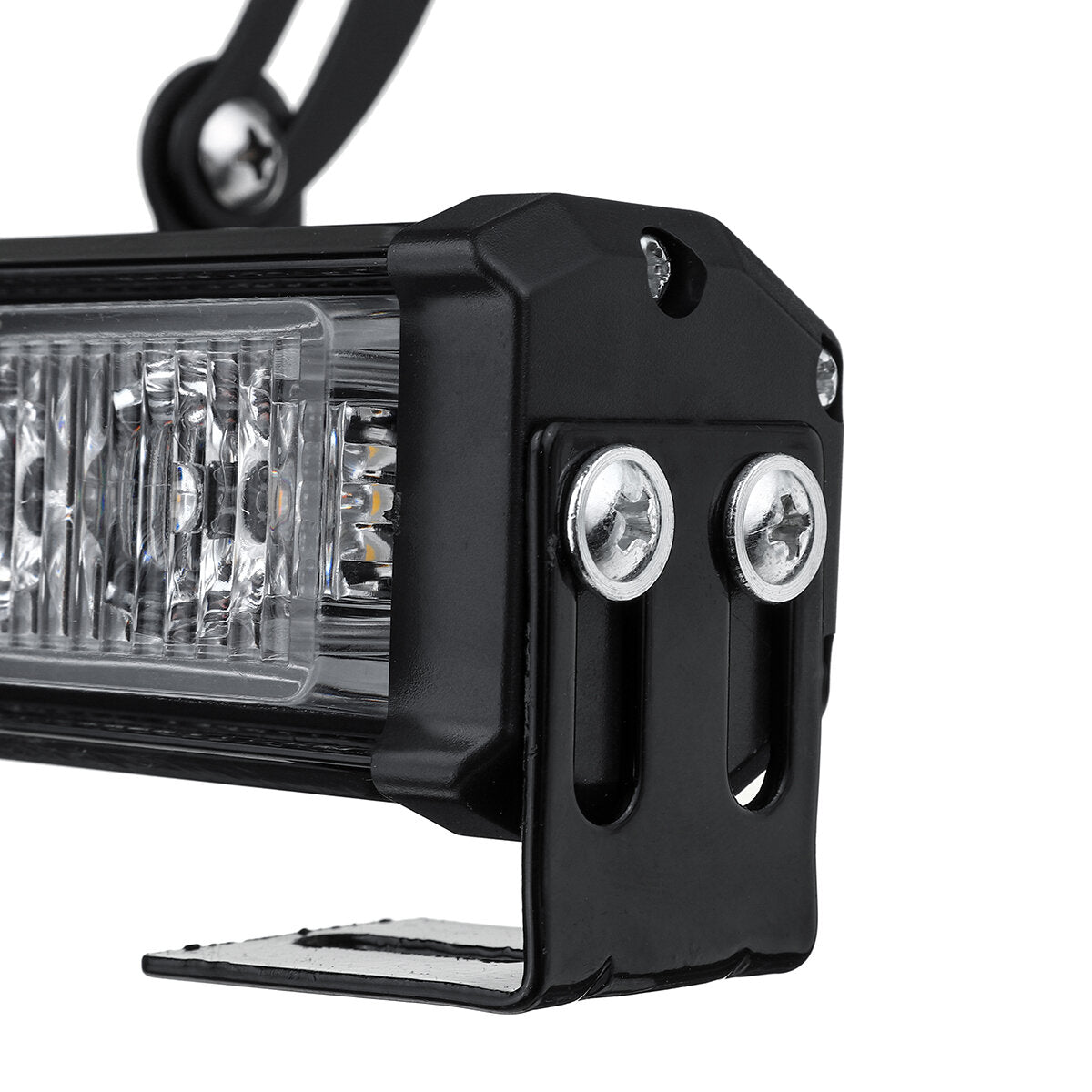 35 inch 32 led autodak voorruit noodgevaar waarschuwing flash stroboscooplampen bar met zuignap amber & wit