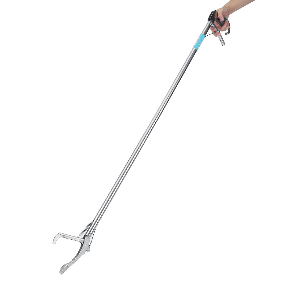 1.2/1.5m opvouwbare rvs snake handvat tang catcher snake catcher stick