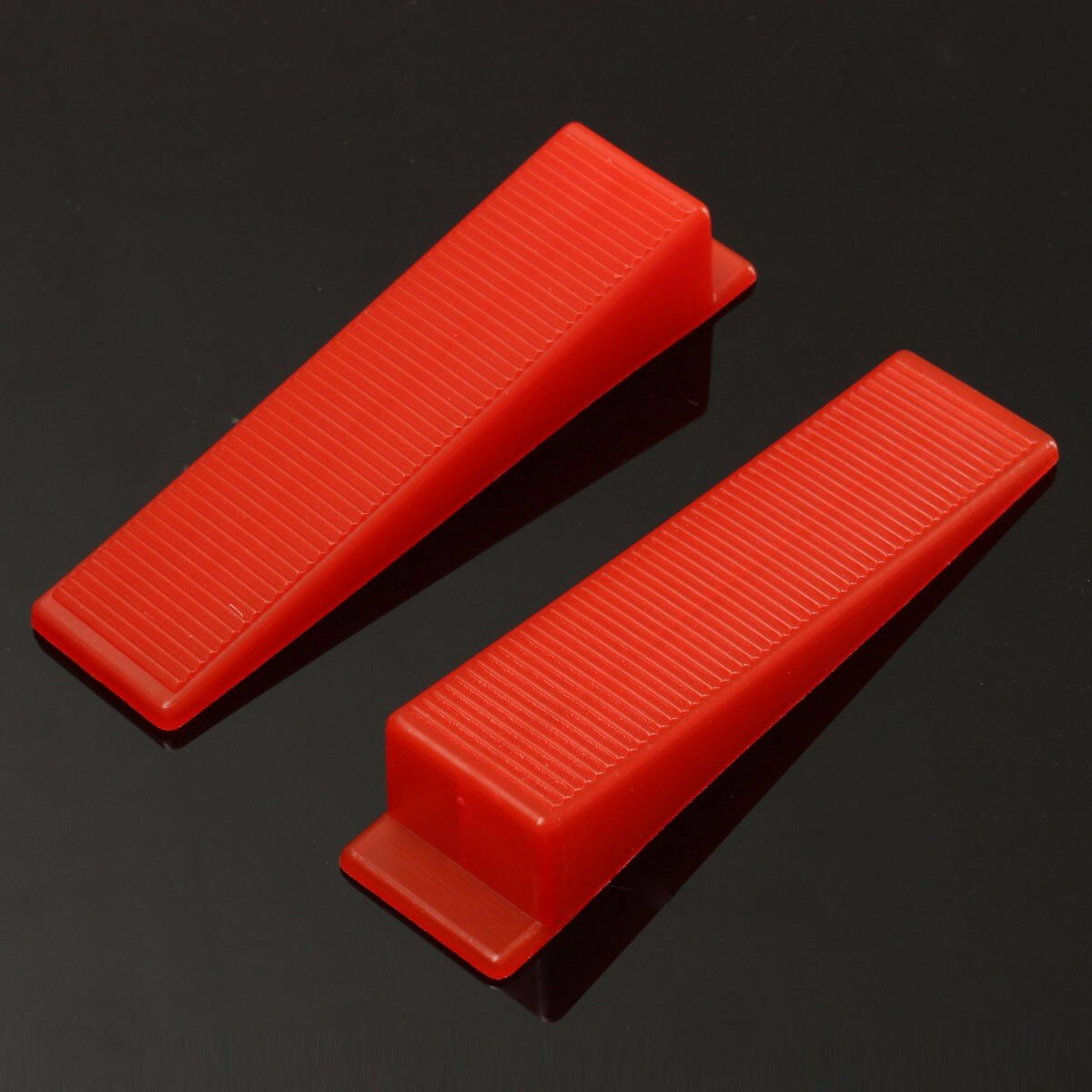 100 stuks pvc tegel nivellering wedge tegel spacers voor tegel oppervlak-levelsysteem