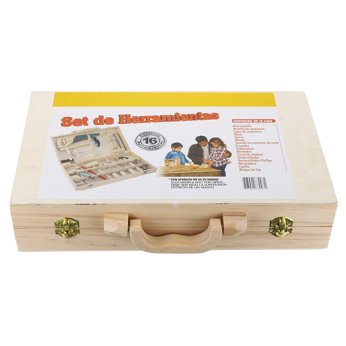 kid houten opslag speelgoed gereedschapsset toolbox dhz educatief bench leren rollenspel