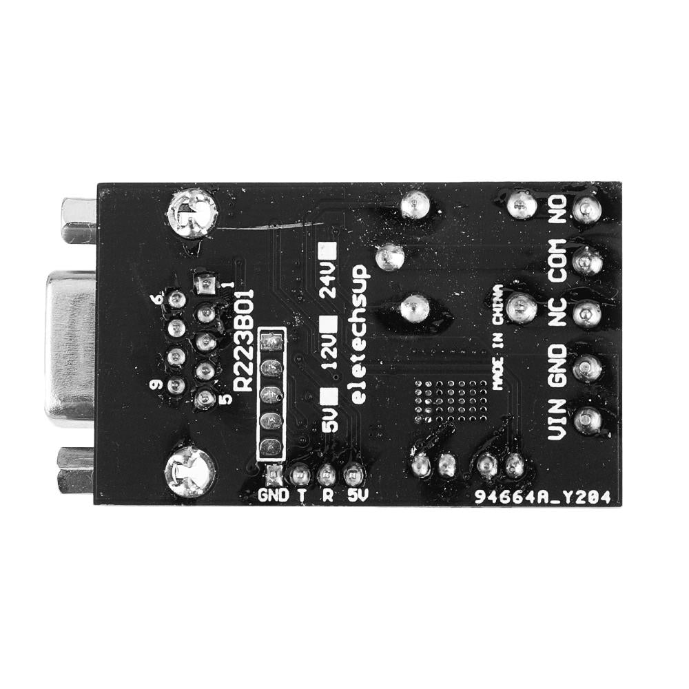 dc 12 v rs232 seriële poort vertraging relais schakelaar module pc com db9 arm mcu uart afstandsbediening board