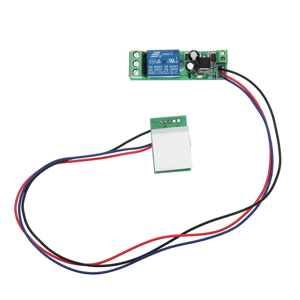 12v one kanaals capacitieve aanraaktoets sensormodule computer aan / uit-knop met relais zelfsluitende functie