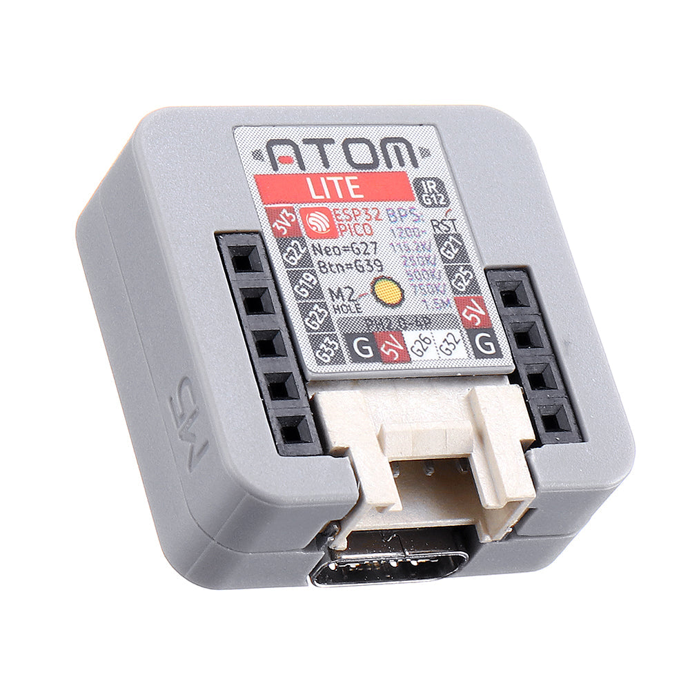 M5 Stack Atom Lite Esp32 Ontwikkeling Board Set Neo Led Blockly Progra m5-stack-atom-lite-esp32-ontwikkeling-board-set-neo-led-blockly-progra