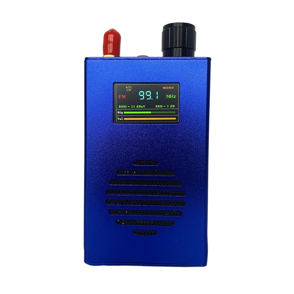 si4732 ssb 150k-30mhz fm 64m-108mhz lcd-kleurenscherm dsp-radio-ontvanger ingebouwde batterij