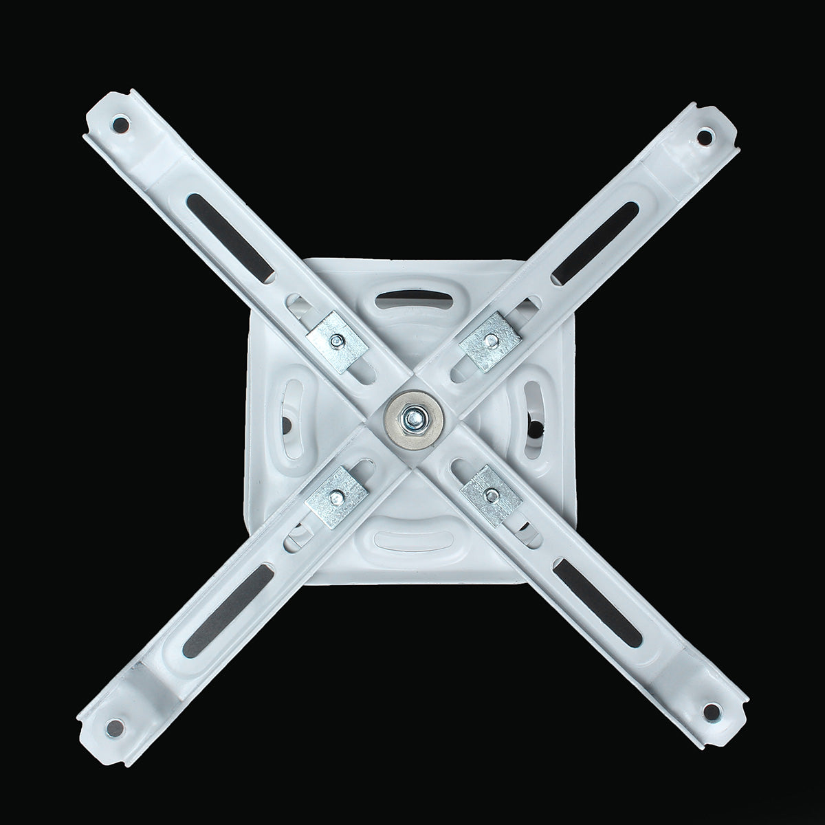 Beugel voor Projectormontage, Universele 30-60 Cm Projectorplafondmontage, 360 ° Verstelbare Projector Wandmontagestandaard, Aluminiumlegering 5 Kg Belastingsondersteuning, met 1/4 Inch Schroefdraad