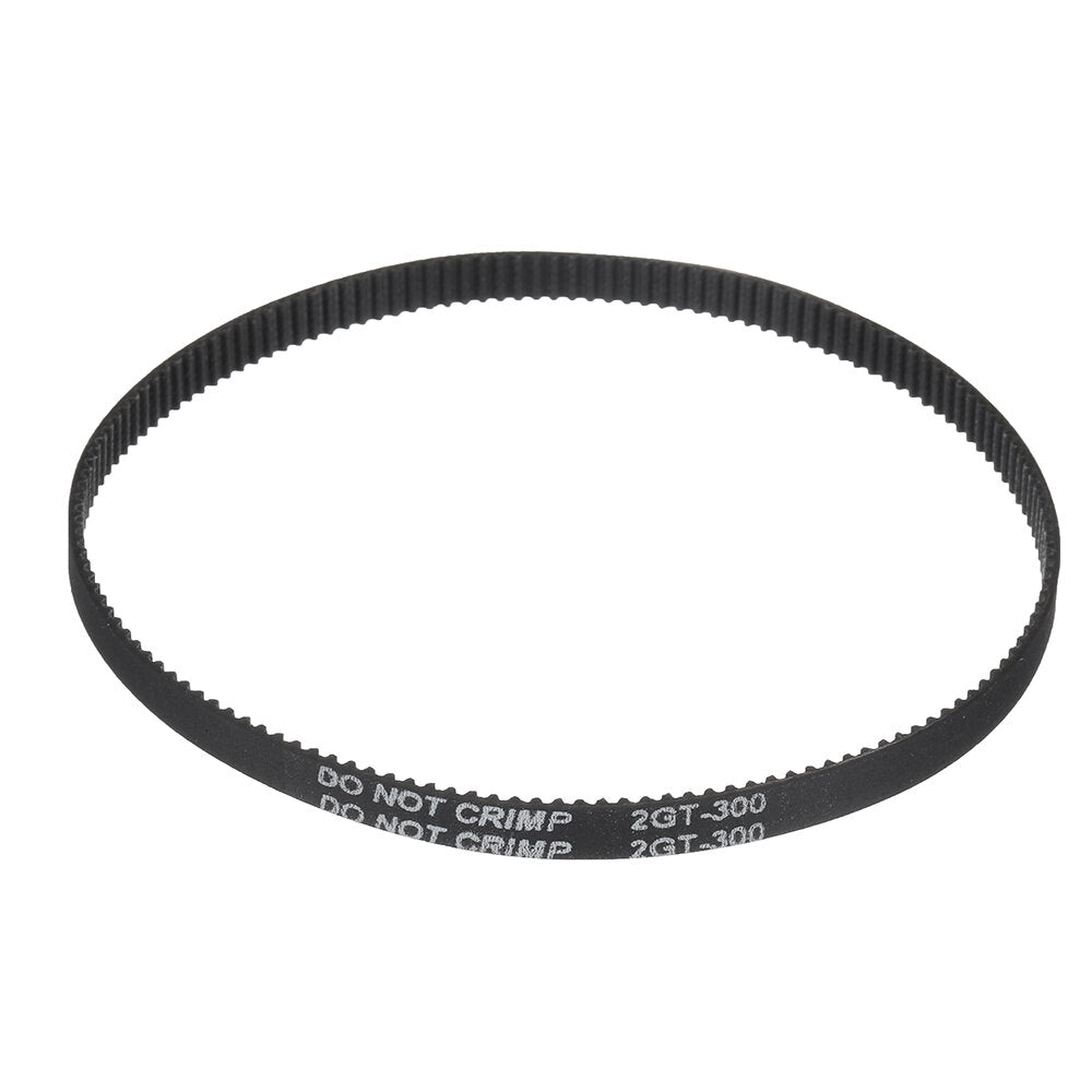 gt2 6 mm distributieriem met gesloten lus antislip versie 2gt 110/112/122/158/200/280/300/320/400/610/852/1220 mm rubberen synchrone riem