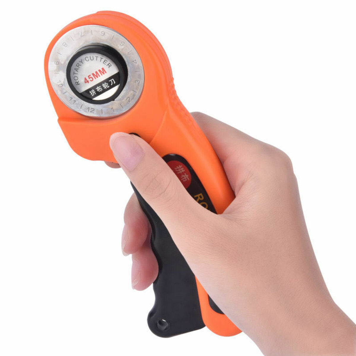 45 mm ronde roterende snijder naaien quiltrol stof snijgereedschap + 10x blades