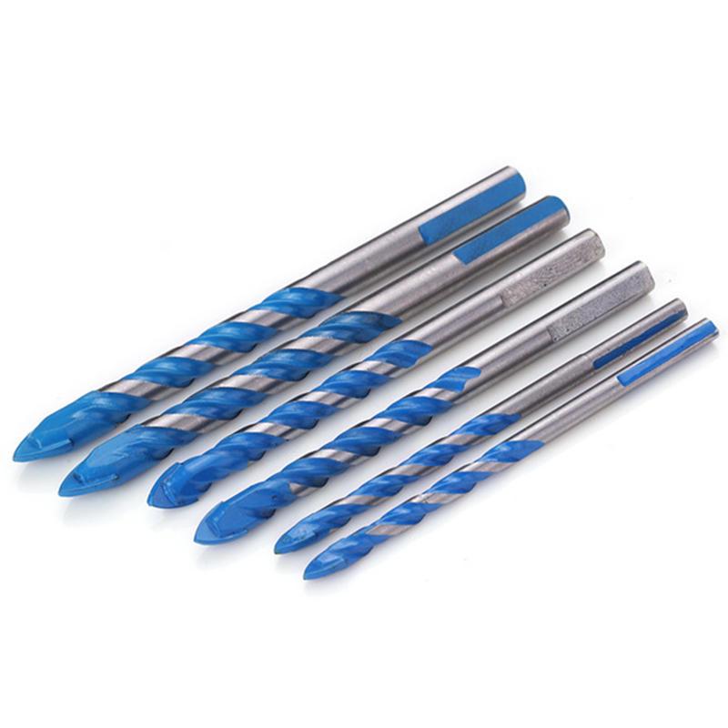6/8/10/12mm driehoek boor marmer twist boor keramische glas tegel twist boor